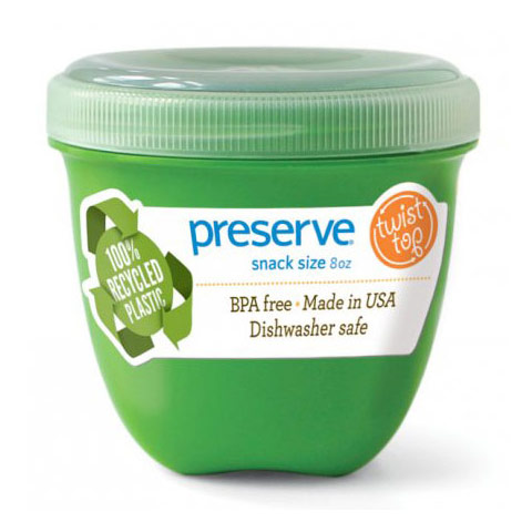 Mini Food Storage Container, Apple Green, 8 oz, Preserve