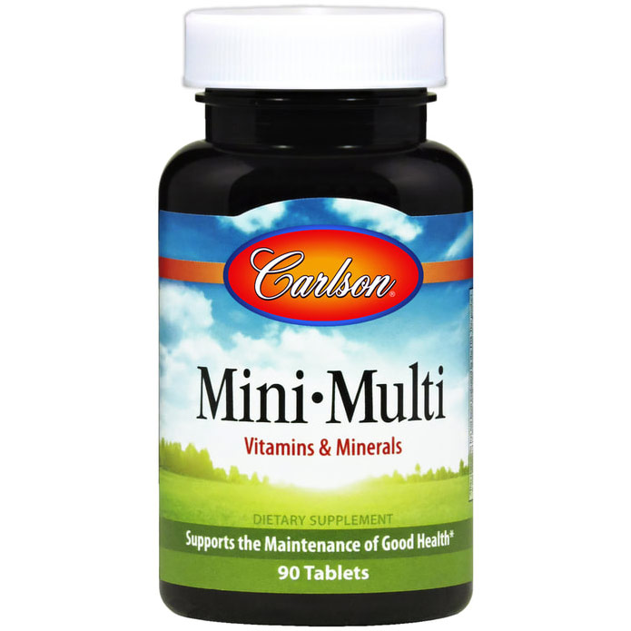 Mini-Multi, Multi Vitamins Iron-Free, 180 small tablets, Carlson Labs