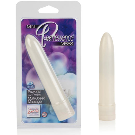 Mini Pearlessence 4.5 Inch Vibe - Tahoe White, California Exotic Novelties