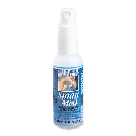 Deodorant Crystal Mini Spray Mist, 0.83 oz, Naturally Fresh Deodorant Crystal