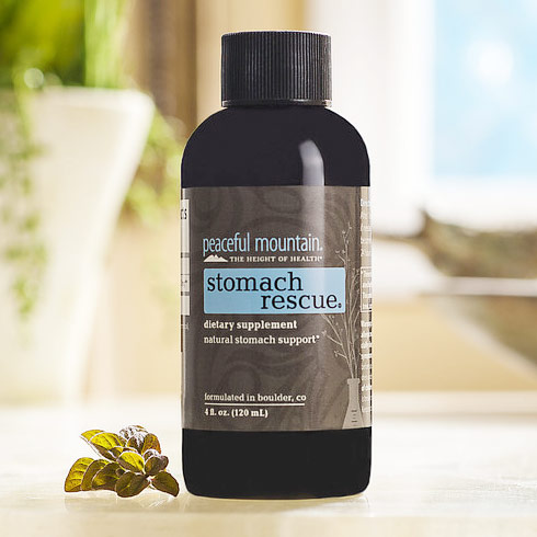 Peaceful Mountain Stomach Rescue Liquid Supplement, 2 oz, Peaceful Mountain