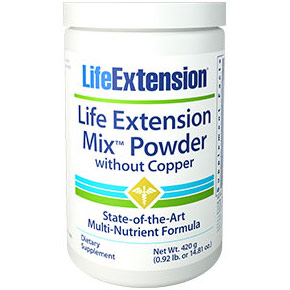 Mix Powder without Copper, Multi-Nutrient Formula, 14.81 oz (420 g), Life Extension