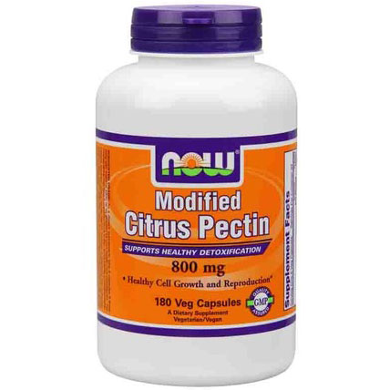Modified Citrus Pectin, 180 Vcaps, NOW Foods