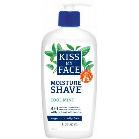 Kiss My Face Moisture Shave Cool Mint 11 oz, from Kiss My Face
