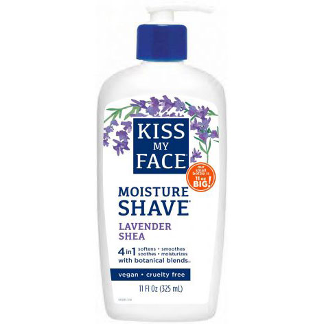 Moisture Shave Lavender & Shea Butter 11 oz, from Kiss My Face - CLICK HERE TO LEARN MORE