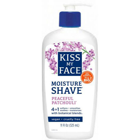 Moisture Shave Patchouli 11 oz, from Kiss My Face - CLICK HERE TO LEARN MORE
