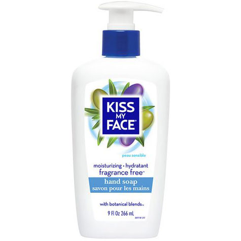 Kiss My Face Moisture Soap Liquid Fragrance Free 9 oz, from Kiss My Face