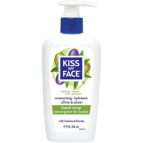 Moisturizing Hand Soap - Olive & Aloe, 9 oz, Kiss My Face