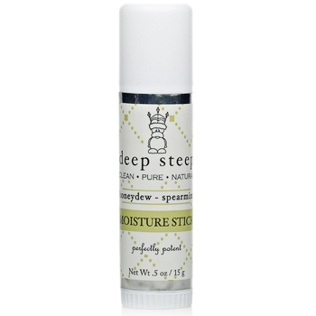 Deep Steep Moisture Stick, Honeydew Spearmint, 0.5 oz, Deep Steep