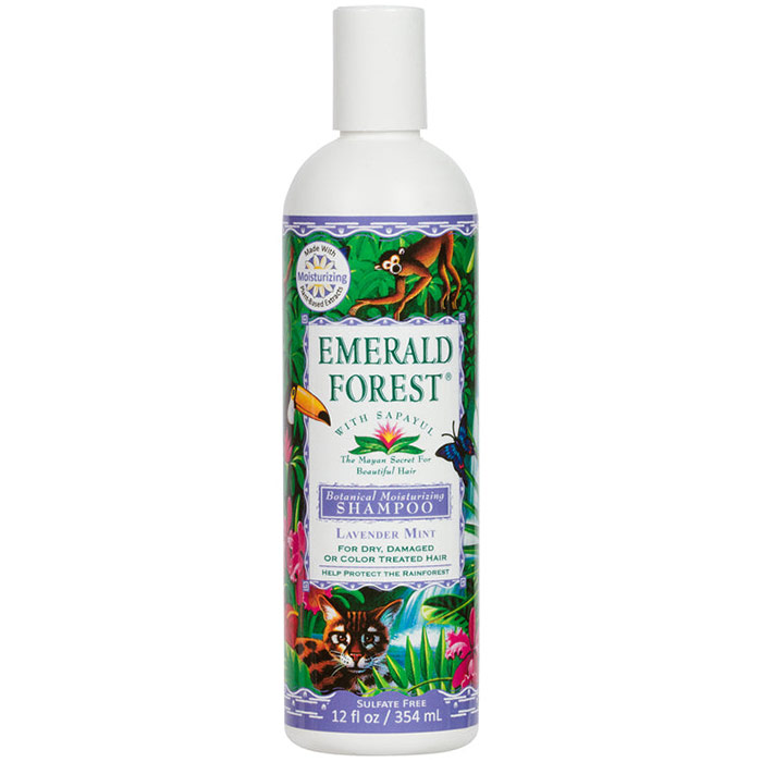 Botanical Moisturizing Shampoo, 12 oz, Emerald Forest