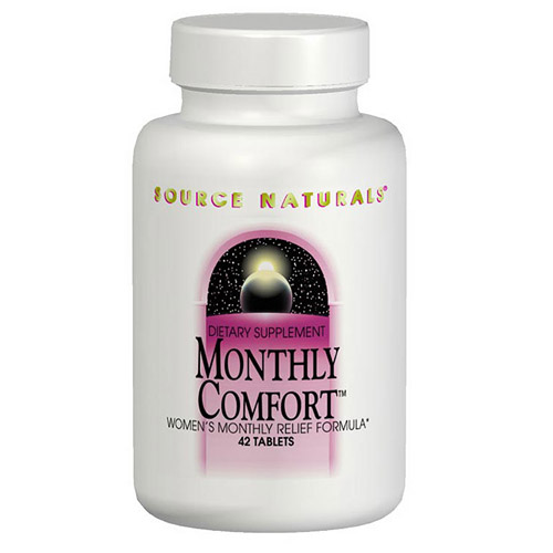 Monthly Comfort (PMS Relief) 42 tabs from Source Naturals