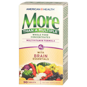 More Than A Multiple with Brain Essentials, 90 Tablets, American Health