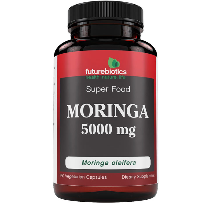 Moringa 5000 mg, Value Size, 120 Vegetarian Capsules, FutureBiotics