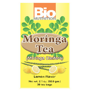 Moringa Lemon Tea, 30 Tea Bags, Bio Nutrition Inc.