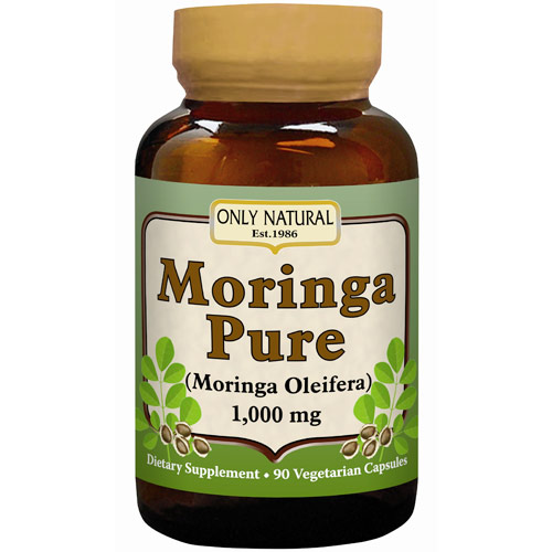 Moringa Pure, 90 Vegetarian Capsules, Only Natural Inc.