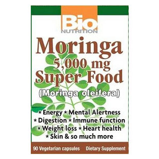 Moringa Super Food, Value Size, 90 Vegetarian Capsules, Bio Nutrition Inc.