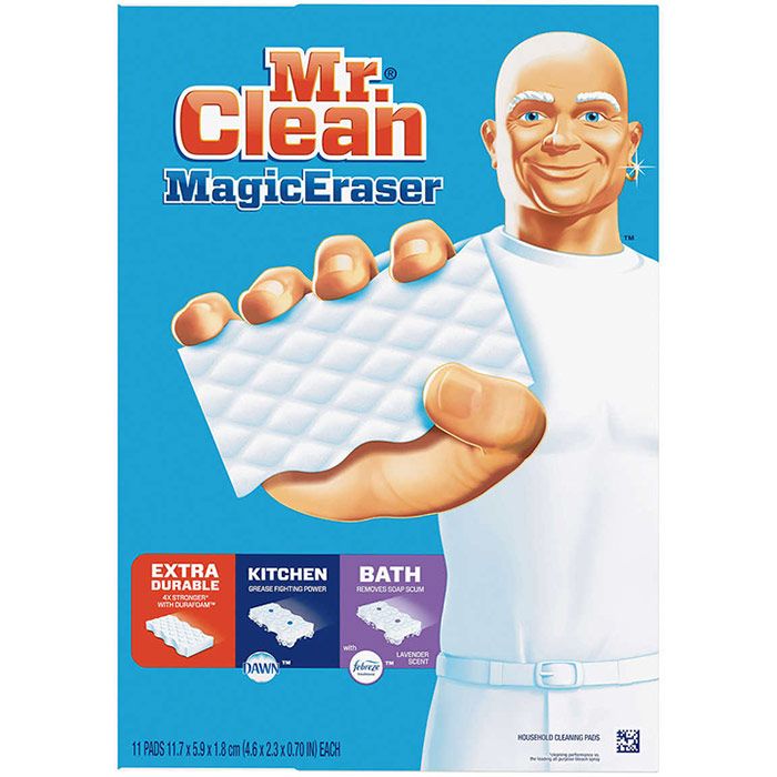 Mr. Clean Magic Eraser, Household Cleaning Pads Variety Pack, 9 Pads