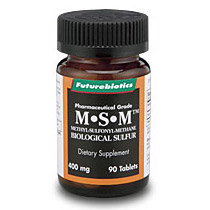 MSM ( Biological Sulfur ) 90 tabs, Futurebiotics