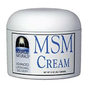 MSM Cream 15% 4 oz from Source Naturals
