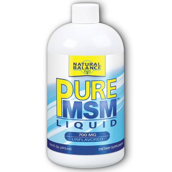 Pure MSM Liquid, 16 oz, Natural Balance