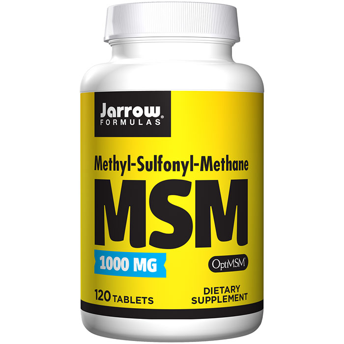 MSM 1000 ( Methyl-Sulfonyl-Methane ) 120 tabs, Jarrow Formulas