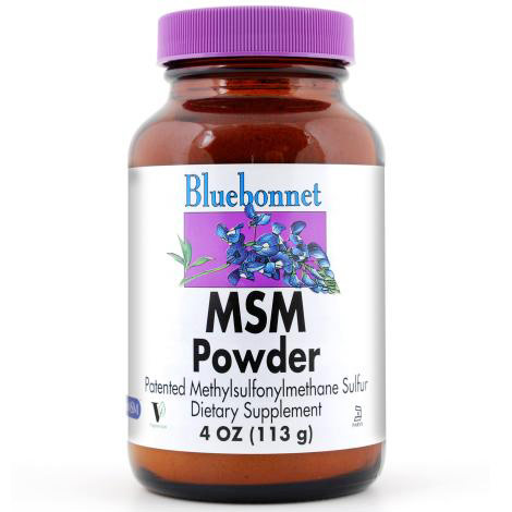 MSM Powder, 4 oz, Bluebonnet Nutrition