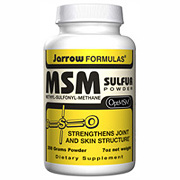 MSM Sulfur Powder 200 grams, 7 oz, Jarrow Formulas