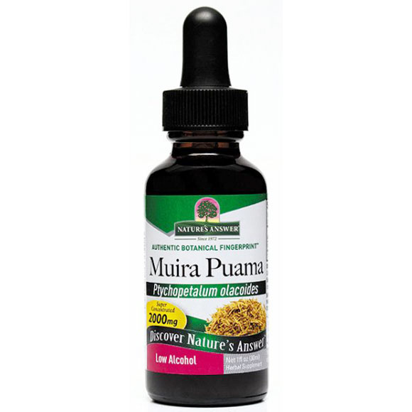 Muira-Puama Root Extract Liquid 1 oz from Natures Answer