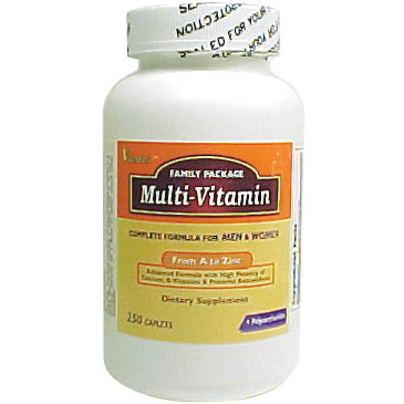 Far Long Multi-Vitamin 1200mg 250 Caplets, Far Long Pharmaceutical