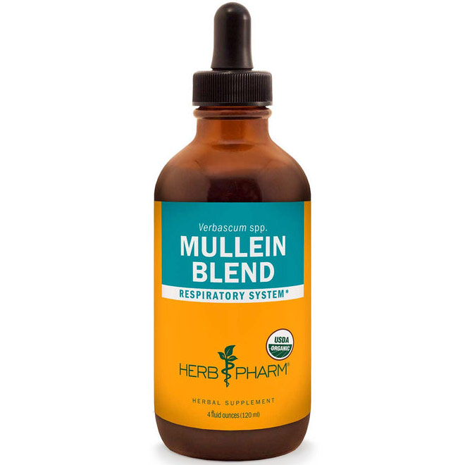 Mullein Extract Liquid, 4 oz, Herb Pharm