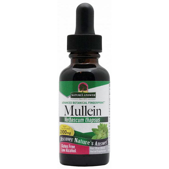 Mullein Leaf Extract Liquid 1 oz from Natures Answer