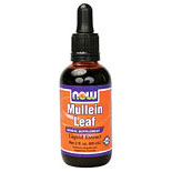 Mullein Leaf Liquid Extract, 2 oz, NOW Foods