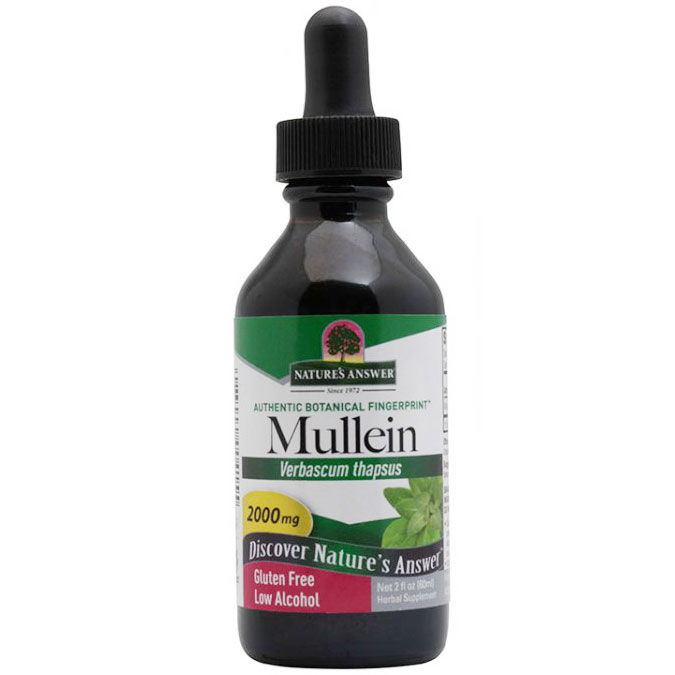 Nature's Answer Mullein Leaf Extract Liquid 2 oz from Nature's Answer