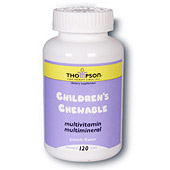 Multi Vitamin/Mineral Childrens Chewable 120 tabs, Thompson Nutritional Products