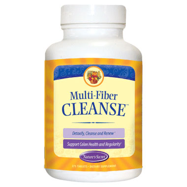 Multi-Fiber Cleanse, 275 Tablets, Natures Secret