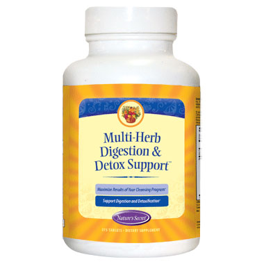 Multi-Herb Digestion & Detox Support, 275 Tablets, Natures Secret