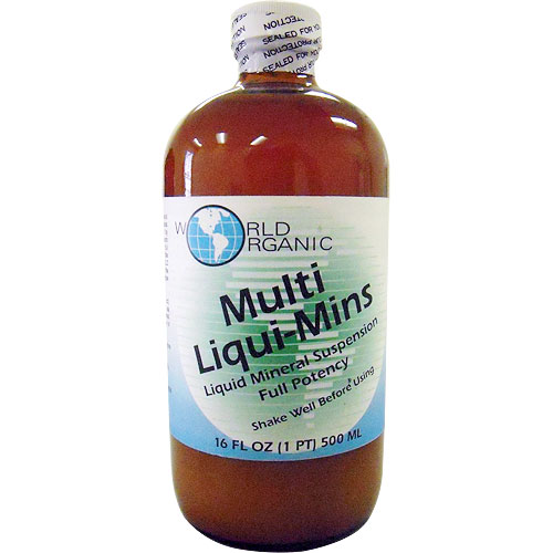 Multi Liqui-Mins Liquid Minerals 16 oz from World Organic