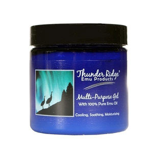 Multi-Purpose Gel, Emu Oil Skin Care, 4 oz, Thunder Ridge Emu Products