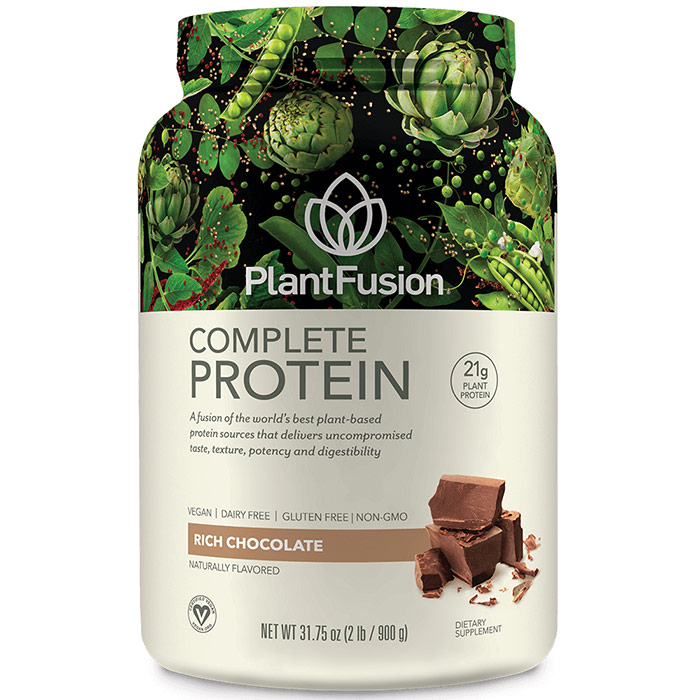 Multi Source Plant Protein, Chocolate, 2 lb, PlantFusion