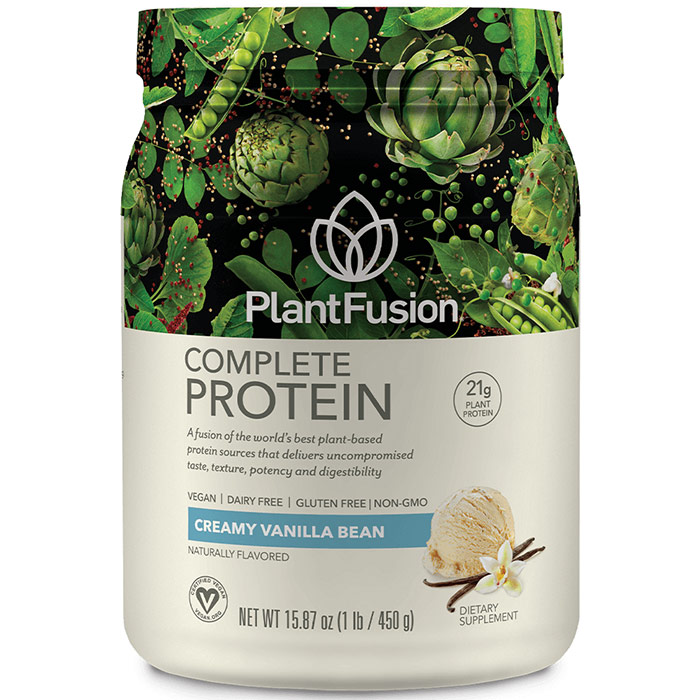 Plant Fusion Multi Source Plant Protein, Vanilla Bean, 1 lb, PlantFusion