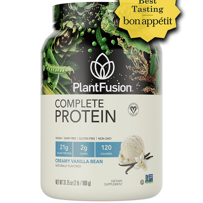 Multi Source Plant Protein, Vanilla Bean, 2 lb, PlantFusion