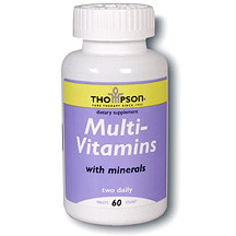 Multi Vitamin/Mineral 60 tabs, Thompson Nutritional Products