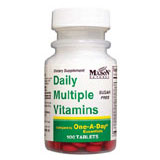 Daily Multiple Vitamins, 100 Tablets, Mason Natural