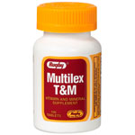 Watson Rugby Labs Multilex T&M, Vitamin & Mineral, 100 Film Coated Tablets, Watson Rugby