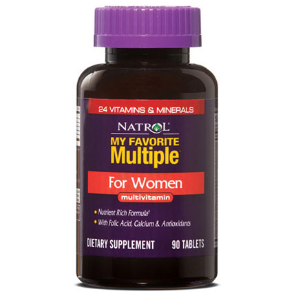 My Favorite Multiple Vitamins for Women, Multivitamin 90 tabs from Natrol