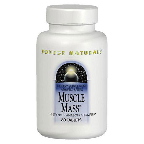 Muscle Mass Anabolic Complex 30 tabs from Source Naturals