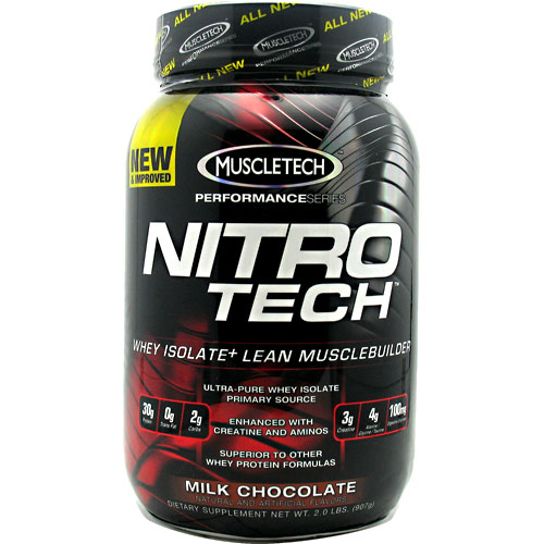 MuscleTech Nitro-Tech Performance Series, Lean Musclebuilder, 2 lb
