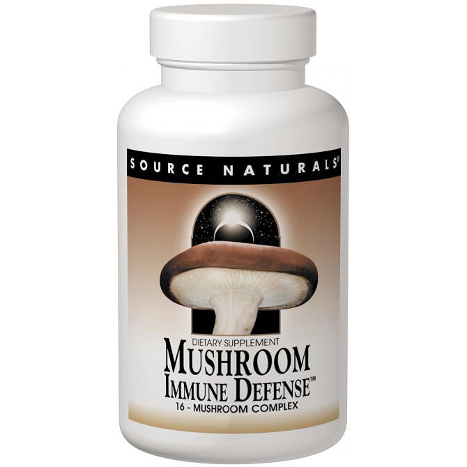 Source Naturals Mushroom Immune Defense 16-Mushroom Complex 30 tabs from Source Naturals