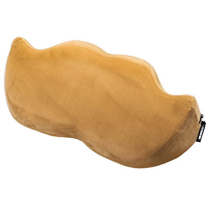 Mustache Wedge Sex Positioning Pillow, Bronze, Liberator Bedroom Adventure Gear