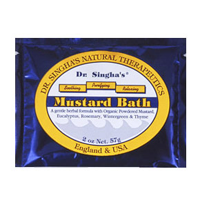 Dr. Singha's Mustard Bath, 2 oz, Dr. Singha's